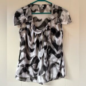 Worthington Sheer Blouse